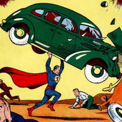 Первый комикс про Супермена